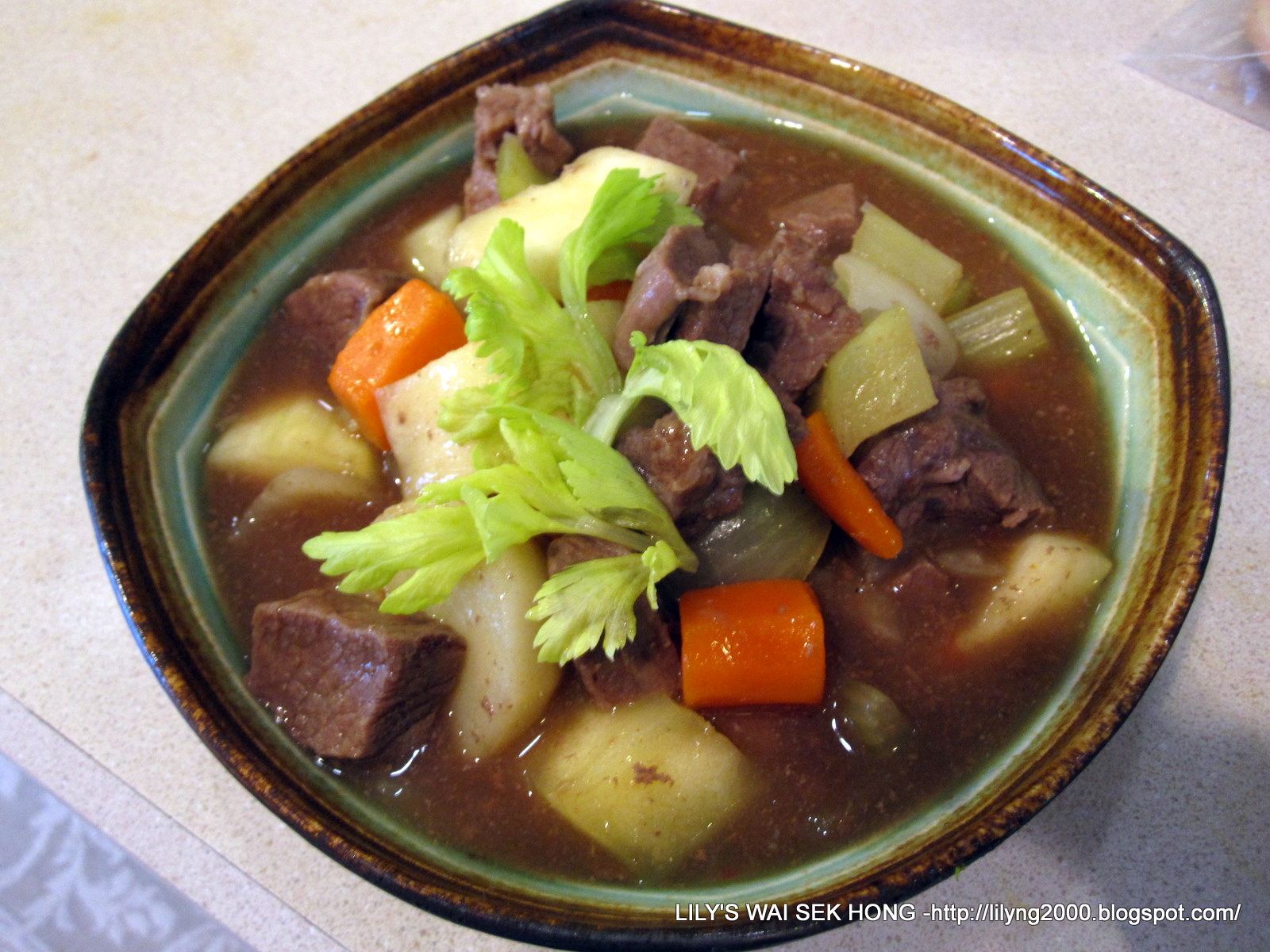 Lily's Wai Sek Hong Beef Stew