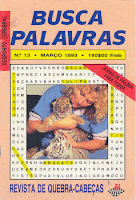 capa da revista de passatempos Busca Palavras