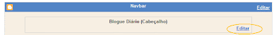 Editar cabeçalho do Blogger