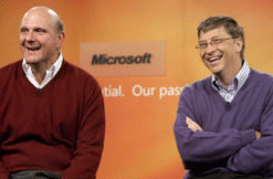 Steve Ballmer e Bill Gates
