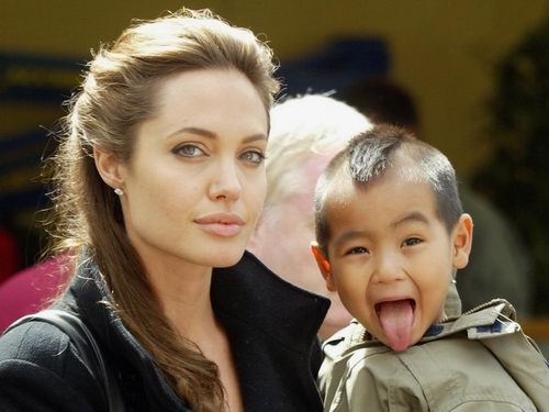 Actress Angelina Jolie's 