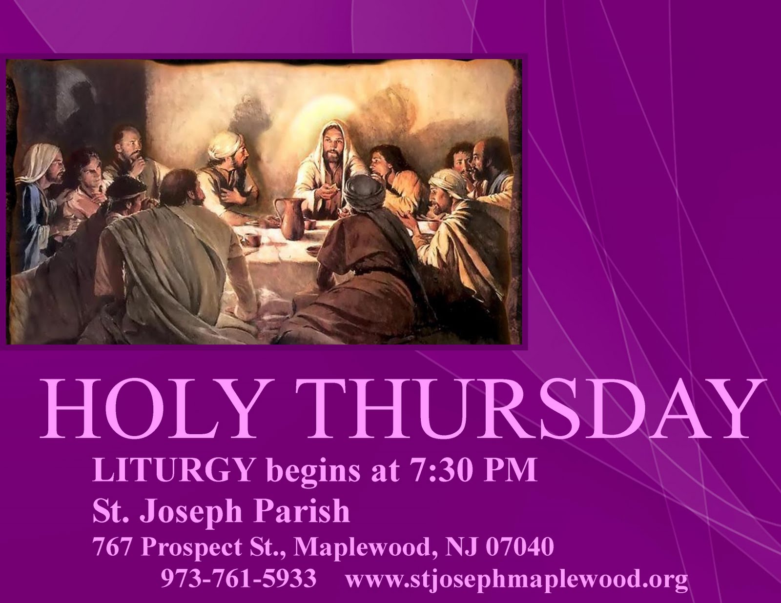 Open Doors HOLY THURSDAY