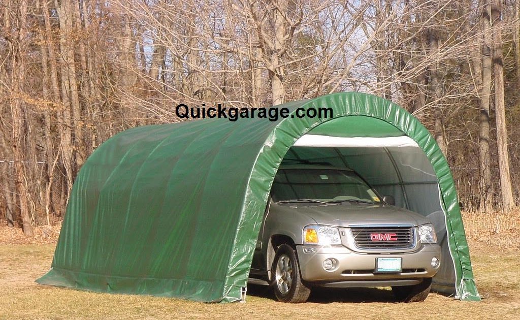Portable Garage, Shelter King, Instant Garages, Storage Buildings