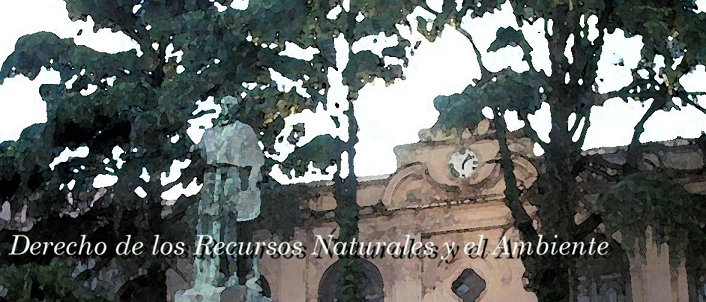 Derecho de los Recursos Naturales y el Ambiente