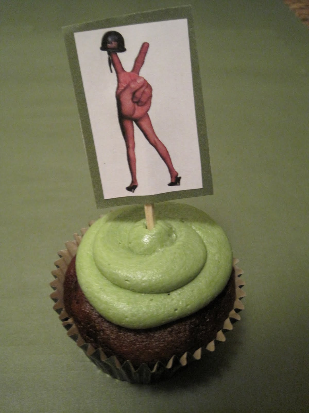 Your Happy Baker M<em>A</em>S*H 21st Birthday Cupcakes