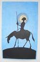 Don Quijote de La Mancha y los molinos de viento