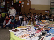 Chicos de Winifreda, escuchan a una escritora pampeana...