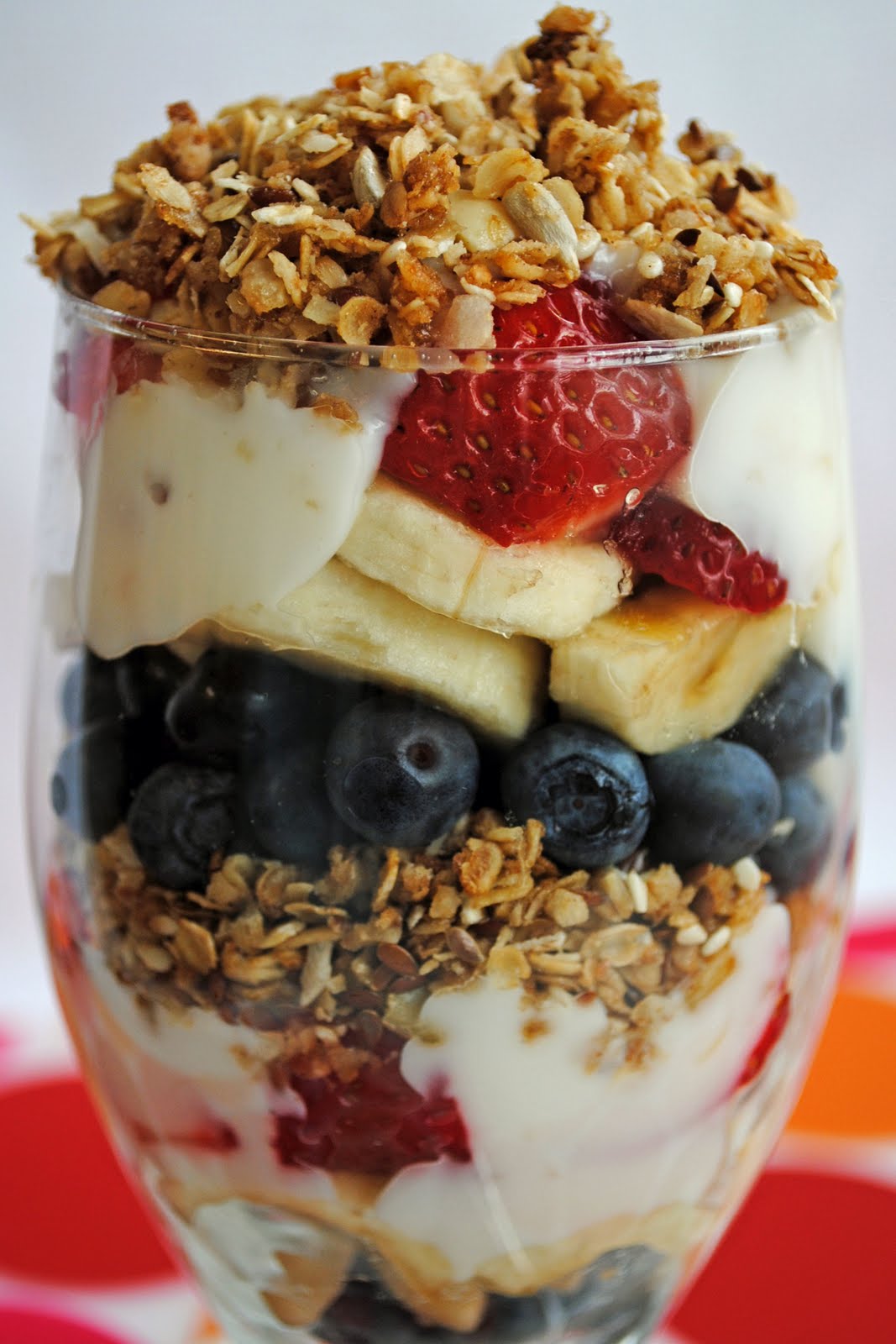 Fruit and Yogurt Parfait