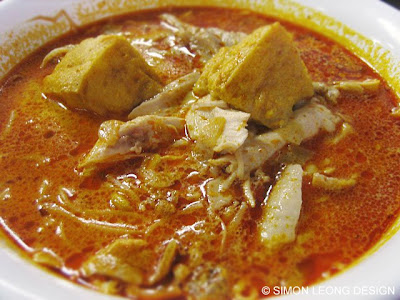 laksa singapore recipe. chicken laksa soup recipe.