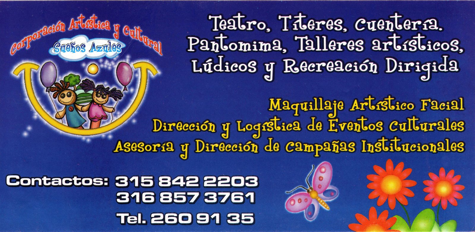 COORP ARTISTICA SUEÑOS AZULES