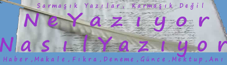 Ne Yazıyor Nasıl Yazıyor