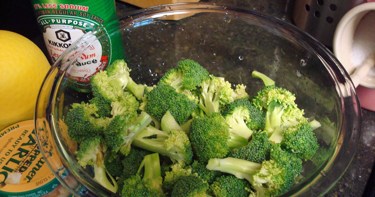 Wilde in the Kitchen Soy Lemon Broccoli