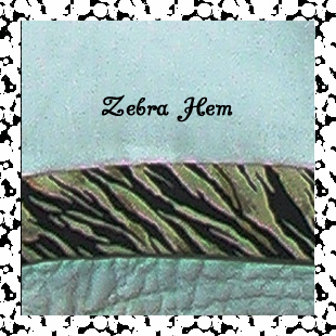 Zebra Minnie Dress