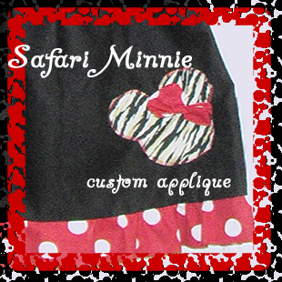 Safari Minnie Zebra Dress