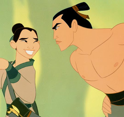 les amoures toujours cher disney Mulan+Shang
