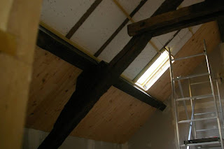 tongue and groove attic ceiling