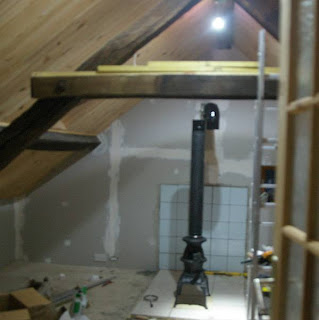 attic woodstove 230 volt LED light