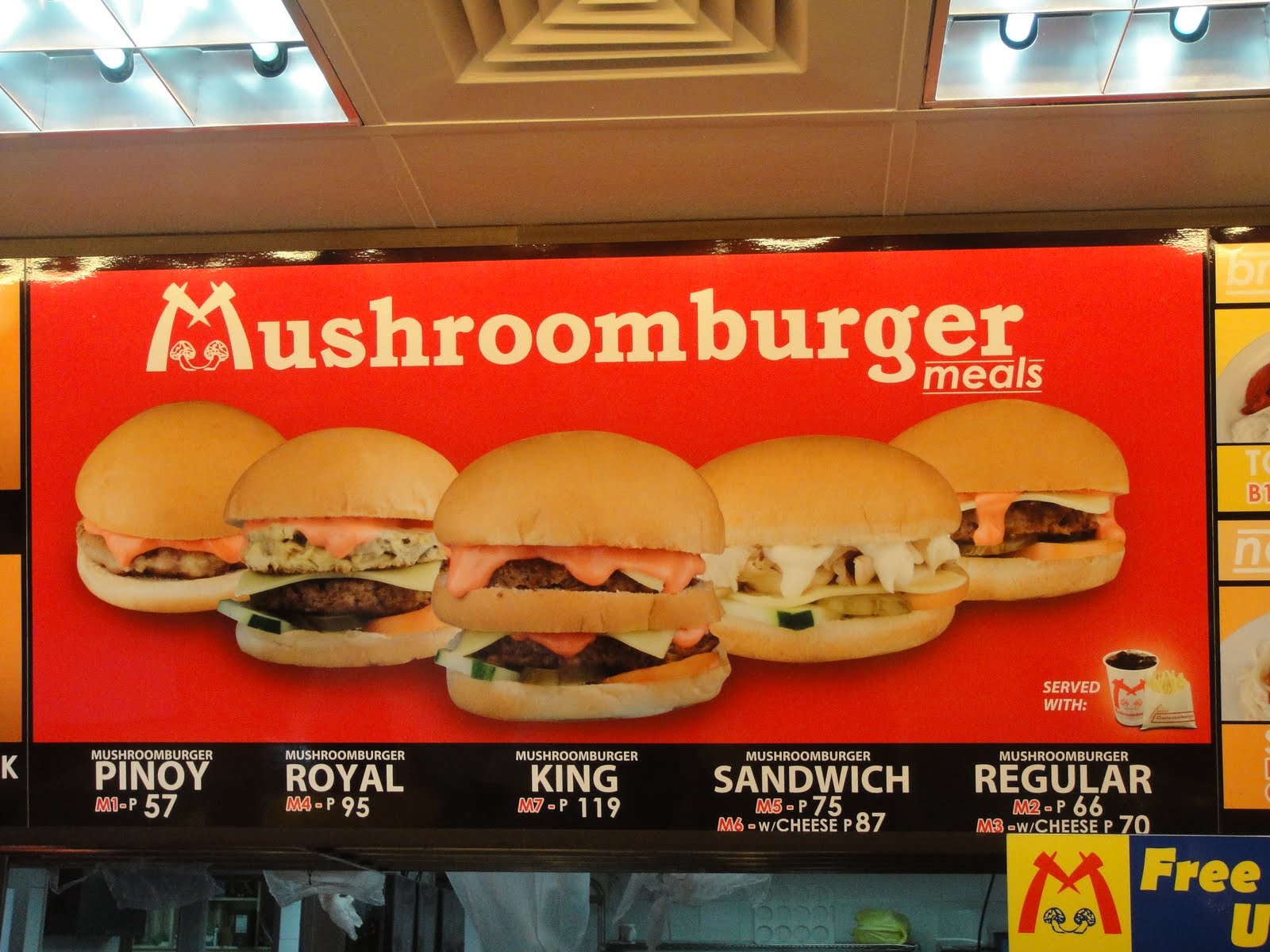 Best Places to Eat in the Philippines Mushroom Burger ) ) )