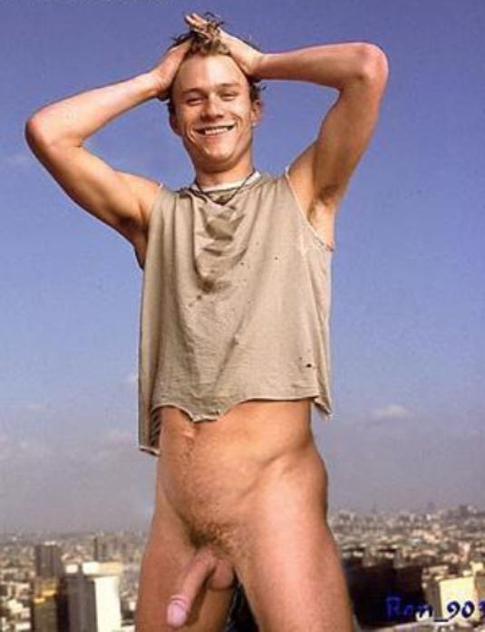 Actor Heath Ledger Nude - Telegraph.