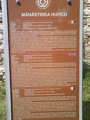 Hurezi Monastery, Romania, UNESCO Patrimony