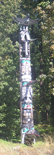 Chief Wakas Pole, Stanley Park, Vancouver
