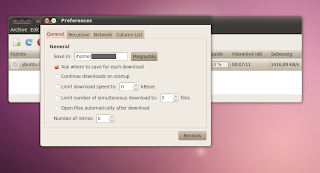 Ubuntu Linux download manager