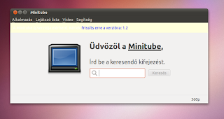 Minitube Ubuntu Linux