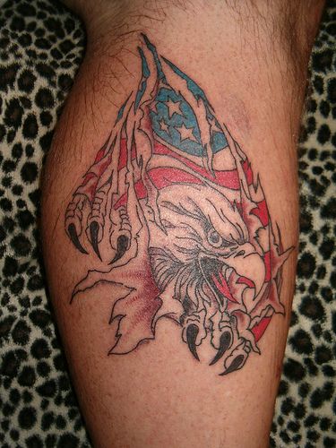 american eagle tattoo. American Eagle Tattoo Pictures