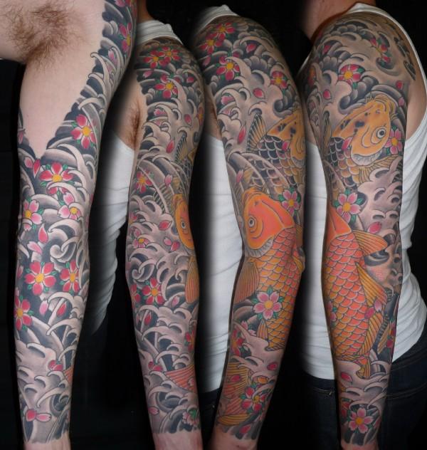 Sleeves by Henning J rgensen of Royal Tattoo