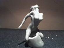 Escultura de cerámica