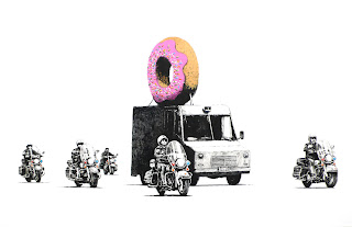 banksy donut