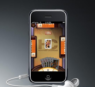 Hooters Calendar Girls Crazy Eights