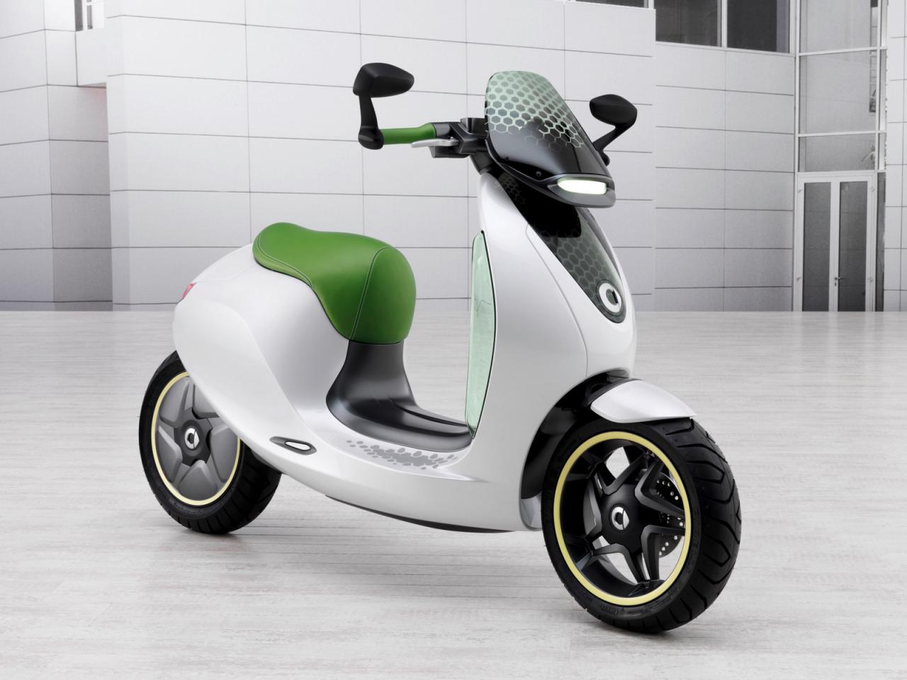 The Glamour Skull: MINI Scooter E Concept
