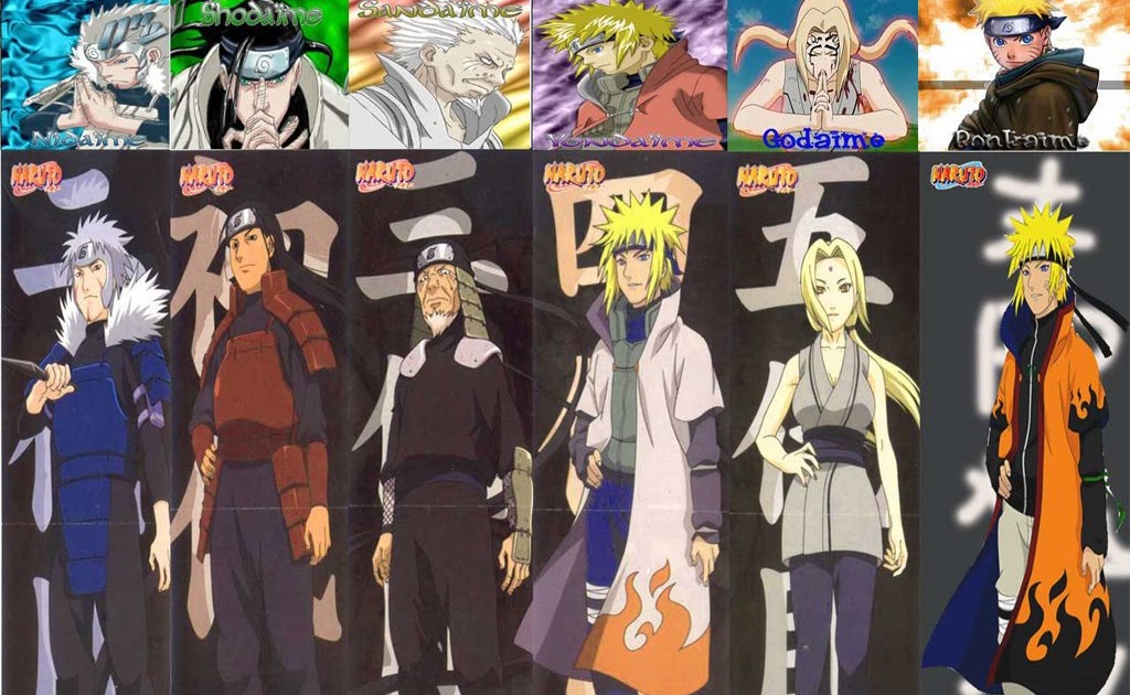 Naruto Evolution PT Hokages