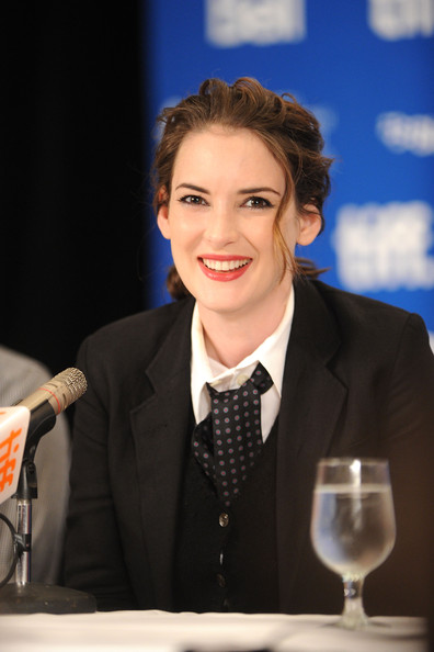 Winona Ryder speaks at "Black Swan" press conference during the 2010 Toronto 