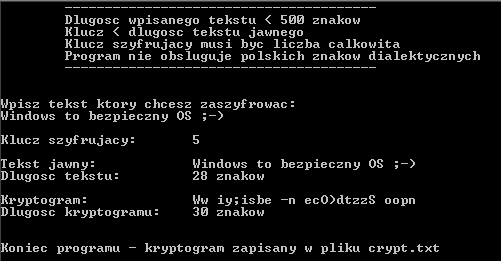 Szyfr przestawieniowy - transpozycja