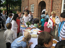 cakeparty at Lindängen Montessorischool