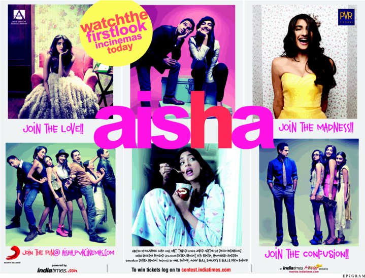 Astu Talks Aisha Movie Review Tum ho kamaal, tum bemisaal. astu talks blogger