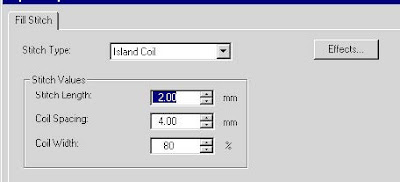 Adjusting Island Coil spacing