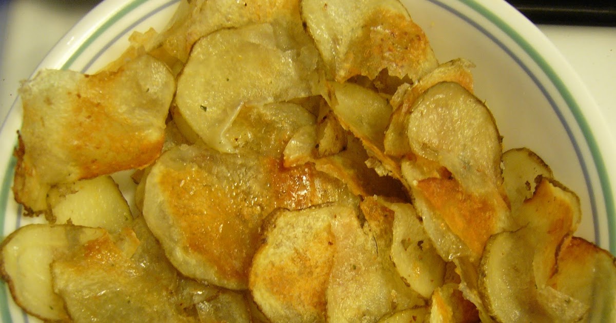 Dil Se.. Homemade Oven baked Potato Chips