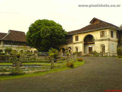 photograph of the old palace of kerala hill palace,palace built by raja of cochin