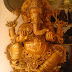 Big ganapathy statue in timber,sculpture shop,jew street old building,jew synagogue clock tower- photos of cochin jew street/ Kerala.cell phone photos