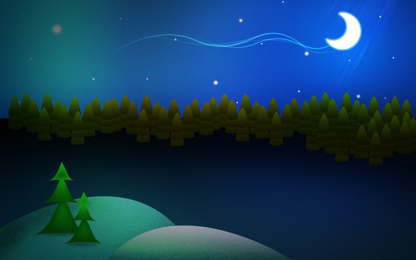 Christmas Night Wallpaper Christmas Night Wallpaper