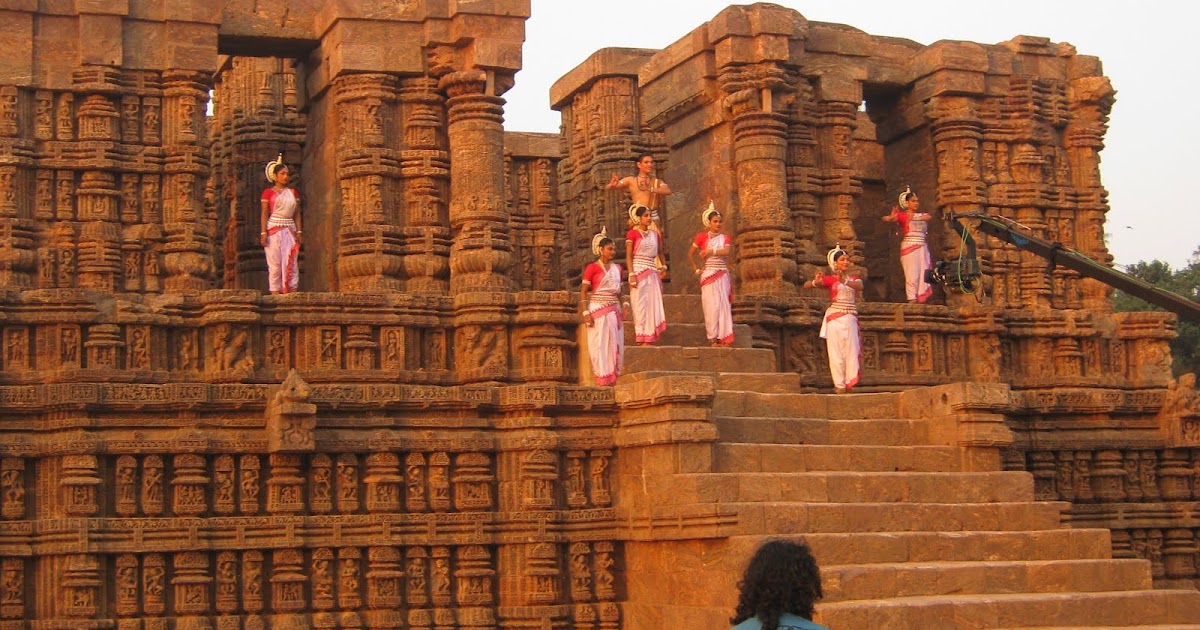 Film Shooting Still Inside Konark Temple, Orissa, India