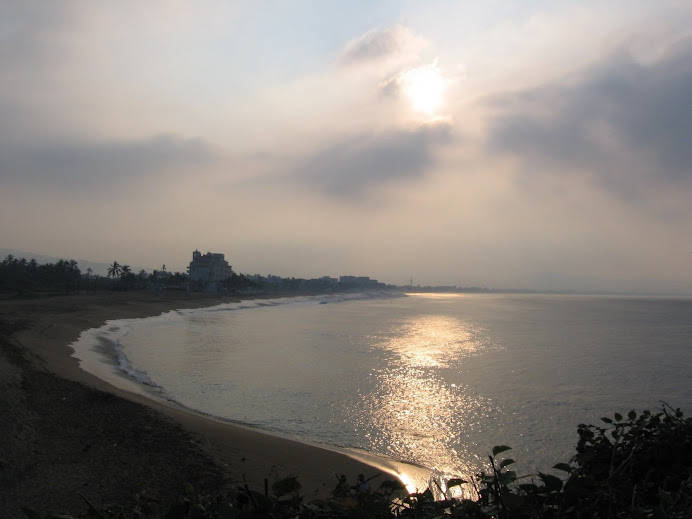 The Pacific Ocean at Sunrise