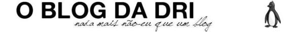 O blog da Dri