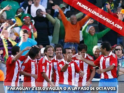 Paraguay 2 Eslovaquia 0