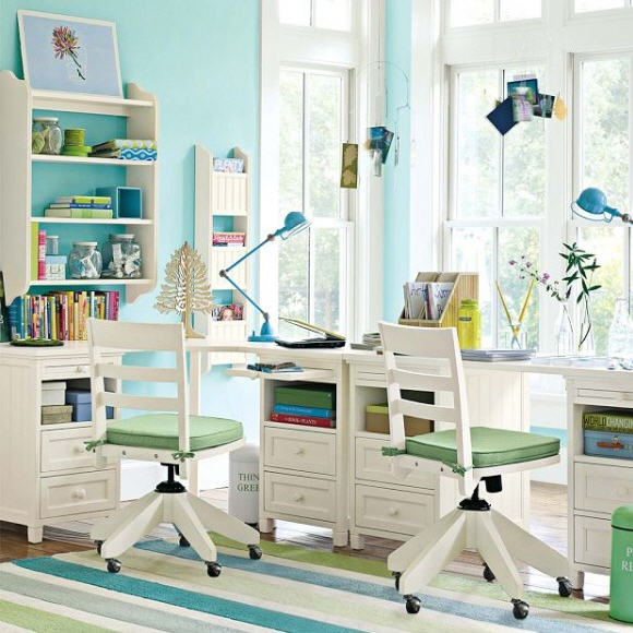 Kids+Study+Room+Furniture7 รวมเฟอร์นิเจอร์และการแต่งห้องเพื่อการเรียนรู้สำหรับเด็กๆ