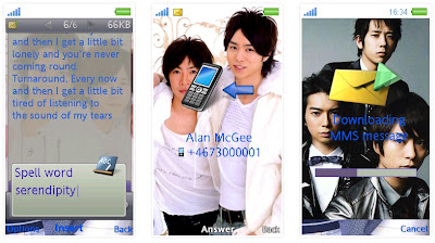 嵐﹝ARASHI﹞SonyEricsson手機主題for Aino﹝240x432﹞