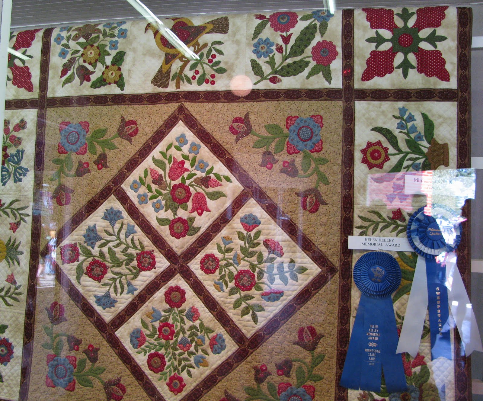 Applestone Cottage Blue Ribbon Quilts!